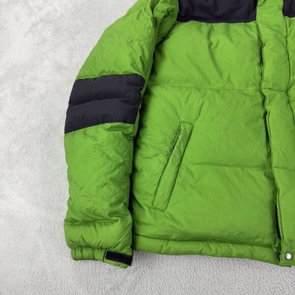 The North Face 700 Fill Green Down Puffer Jacket Youth Size 12-14 - Picture 6 of 14